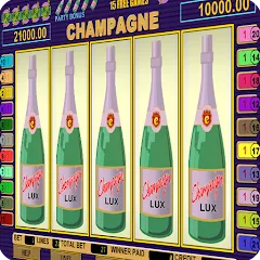 Скачать взлом Champagne Slot (Шампанское Слот)  [МОД Бесконечные деньги] - стабильная версия apk на Андроид