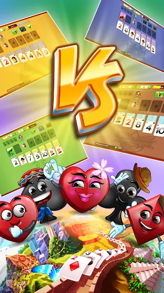 Solitaire Journey (Солитер Джорни)  [МОД Menu] Screenshot 1