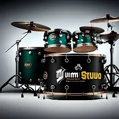Скачать взлом Drum Studio: Bateria Virtual (Драм студио)  [МОД Бесконечные деньги] - стабильная версия apk на Андроид