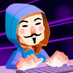 Взломанная Hacking Hero: Hacker Clicker (Хакинг герой)  [МОД Unlimited Money] - стабильная версия apk на Андроид
