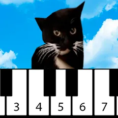 Взломанная Maxwell the Cat piano (Максвелл зе Кэт пиано)  [МОД Mega Pack] - последняя версия apk на Андроид