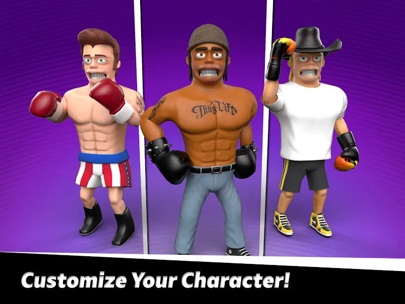 Smash Boxing: Punch Hero (Смэш Боксинг)  [МОД Много денег] Screenshot 2