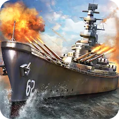 Взломанная Warship Attack 3D  [МОД Unlimited Money] - последняя версия apk на Андроид