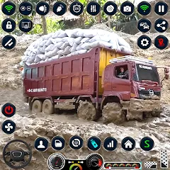 Взлом Mud Truck Runner Simulator 3D  [МОД Mega Pack] - полная версия apk на Андроид