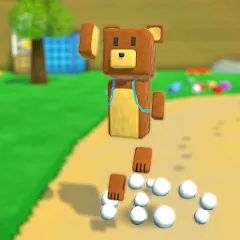 Взломанная Super Bear Adventure (Супер Приключения Медведя)  [МОД Много монет] - последняя версия apk на Андроид