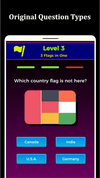 World Flags Quiz Game (Ворлд Флагс Квиз Гейм)  [МОД Бесконечные монеты] Screenshot 1