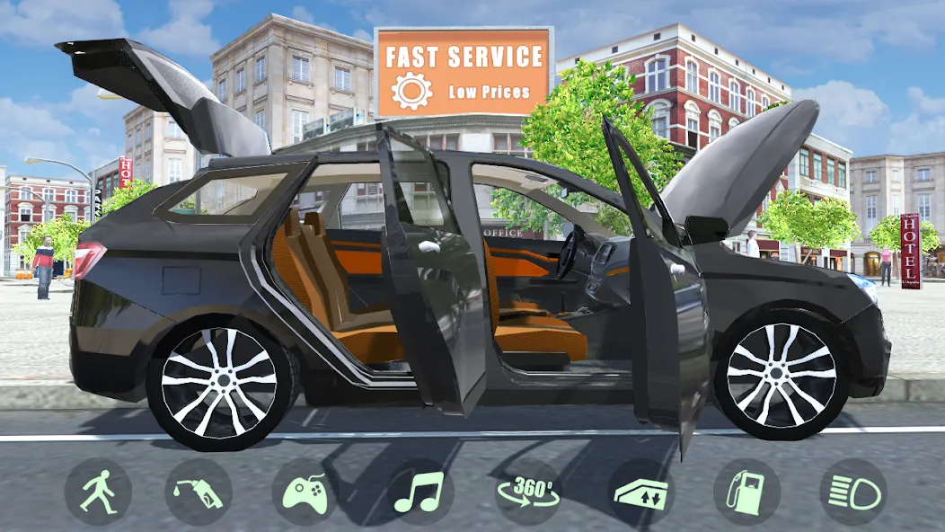 Russian Cars: VestaSW  [МОД Много денег] Screenshot 1