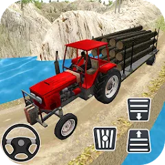 Взломанная Rural Farming - Tractor games  [МОД Меню] - полная версия apk на Андроид