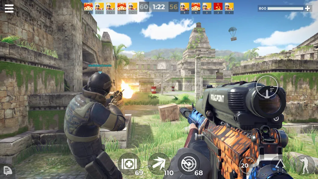 AWP Mode: Online Sniper Action (ЭЙВИПИ Режим)  [МОД Меню] Screenshot 2