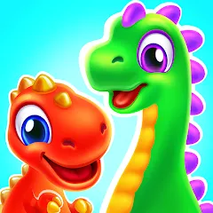 Взломанная Dinosaur games for toddlers  [МОД Unlocked] - полная версия apk на Андроид
