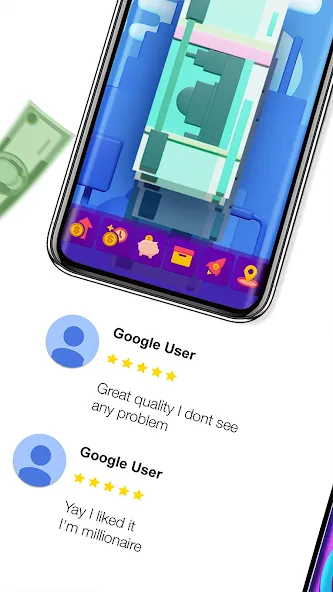 Money cash clicker  [МОД Unlocked] Screenshot 2