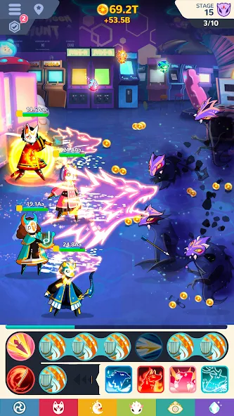 Masketeers : Idle Has Fallen  [МОД Бесконечные деньги] Screenshot 1