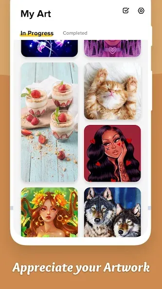 Coloring Game: Paint by Number  [МОД Mega Pack] Screenshot 5