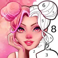 Скачать взломанную Coloring Game: Paint by Number  [МОД Mega Pack] - стабильная версия apk на Андроид