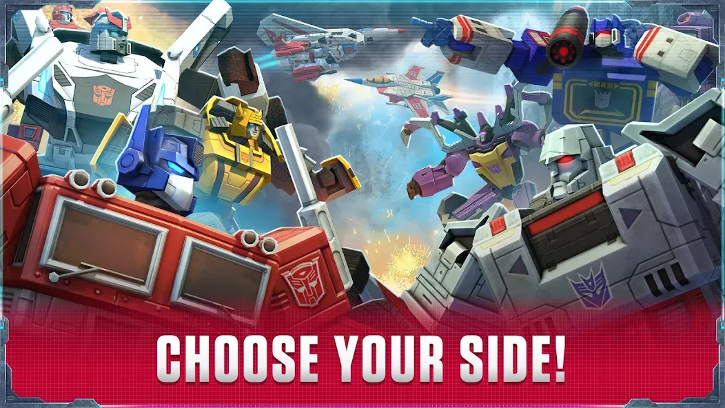 Transformers: Earth Wars Beta (Трансформерс)  [МОД Menu] Screenshot 1