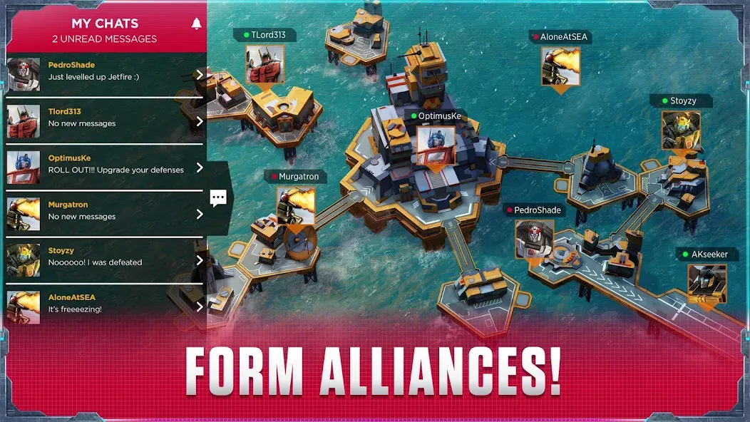 Transformers: Earth Wars Beta (Трансформерс)  [МОД Menu] Screenshot 5