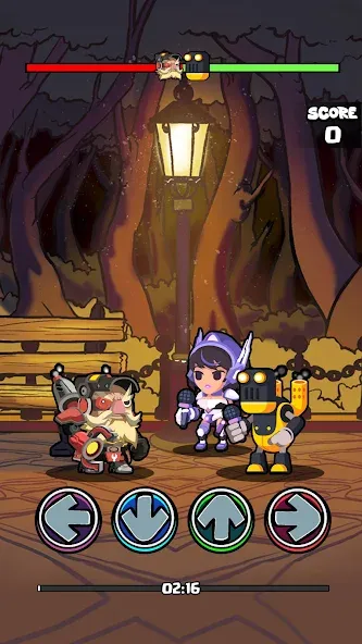 Beat Fight:Full Mod Battle (Бит Файт)  [МОД Много денег] Screenshot 1