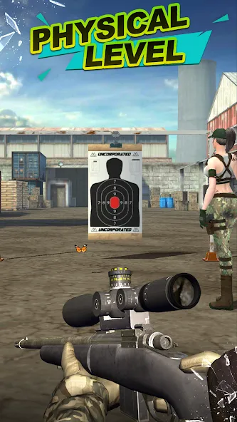 Gun Shooting Range  [МОД Unlocked] Screenshot 2