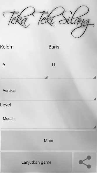 Teka Teki Silang (Тека Теки Силанг)  [МОД Unlimited Money] Screenshot 1