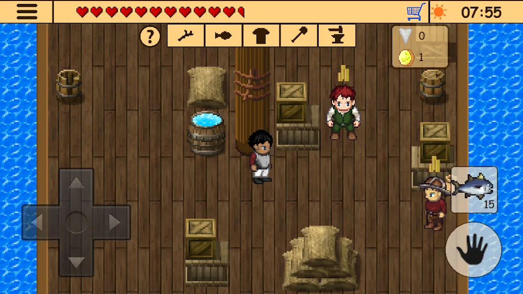 Survival RPG 3:Lost in time 2D (Сурвивал РПГ 3)  [МОД Меню] Screenshot 4