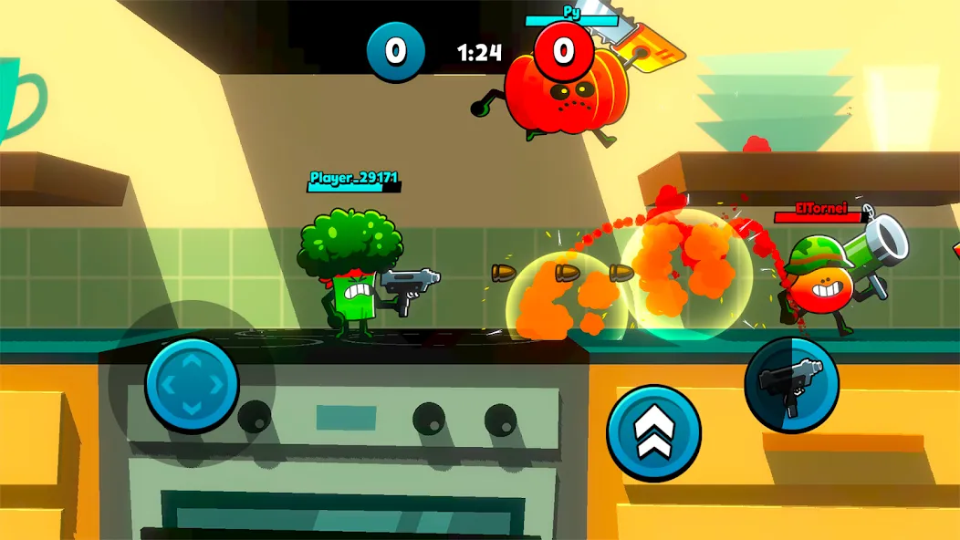 Food Gang  [МОД Menu] Screenshot 1