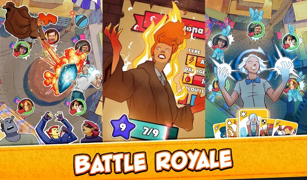 Card Wars: Battle Royale CCG (Локдаун Броул)  [МОД Mega Pack] Screenshot 1