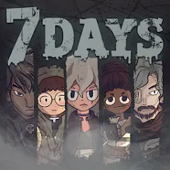Скачать взлом 7Days! : Mystery Visual Novel  [МОД Много монет] - стабильная версия apk на Андроид