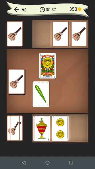 Broom: card game (Эскоба дель 15)  [МОД Бесконечные деньги] Screenshot 4