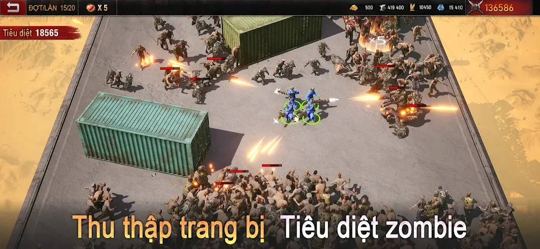 Binh Đoàn Z  [МОД Menu] Screenshot 1