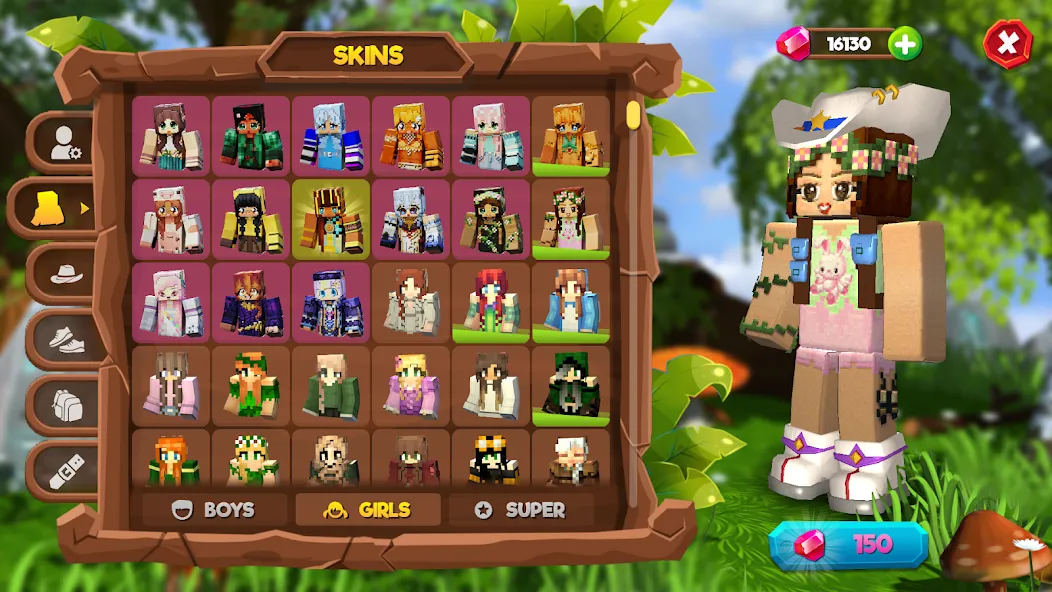 Pony World Craft  [МОД Unlocked] Screenshot 1