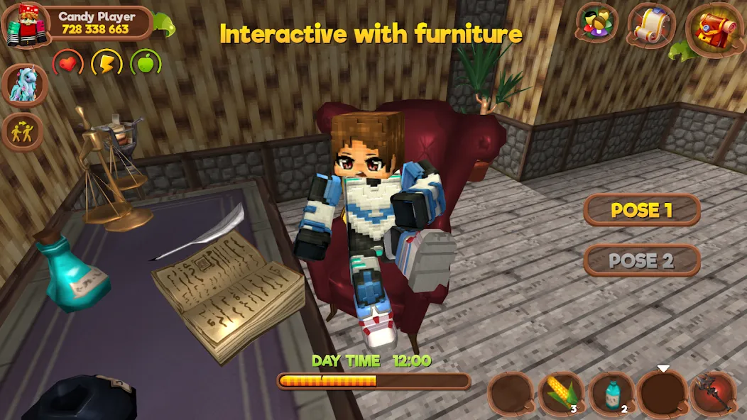 Pony World Craft  [МОД Unlocked] Screenshot 2