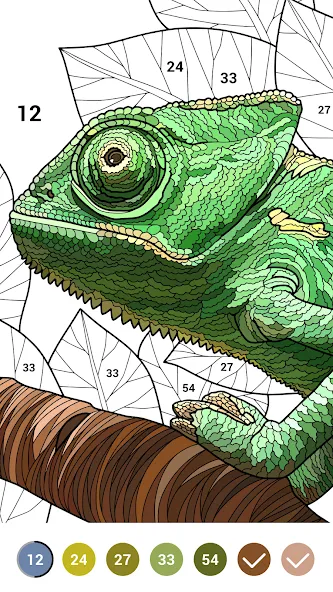 Casual Color - Color by Number  [МОД Много монет] Screenshot 2