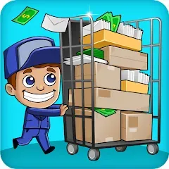 Скачать взломанную Idle Mail Tycoon (Айдл Мейл Тайкун)  [МОД Много денег] - стабильная версия apk на Андроид