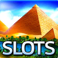 Взлом Slots - Pharaoh's Fire (Слоты)  [МОД Mega Pack] - полная версия apk на Андроид