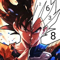 Скачать взломанную Color Fan - Color By Number (Цветной веер)  [МОД Menu] - стабильная версия apk на Андроид