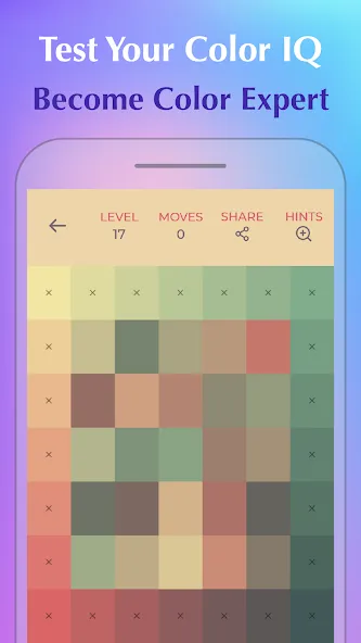 Color Puzzle:Offline Hue Games  [МОД Unlimited Money] Screenshot 2
