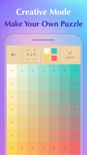 Color Puzzle:Offline Hue Games  [МОД Unlimited Money] Screenshot 4