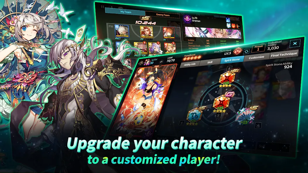 Soccer Spirits (Соккер Спиритс)  [МОД Menu] Screenshot 3