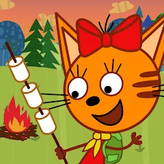 Скачать взломанную Kid-E-Cats: Kitty Cat Games!  [МОД Unlocked] - полная версия apk на Андроид
