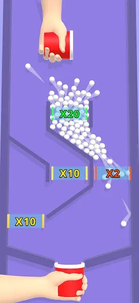 Bounce and collect (Баунс энд коллект)  [МОД Много монет] Screenshot 1