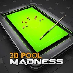 Скачать взлом 3D Pool Madness (Пул Безумие)  [МОД Mega Pack] - стабильная версия apk на Андроид