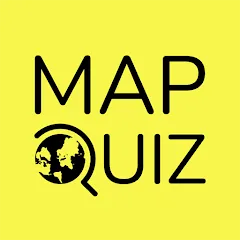 Скачать взломанную Map Quiz World Geography (Мап Квиз Всемирная География)  [МОД Меню] - полная версия apk на Андроид