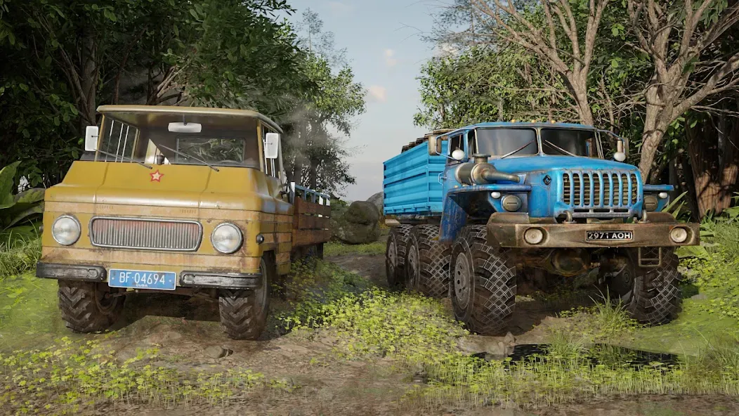 Offroad Mud Truck Driving Sim  [МОД Меню] Screenshot 3