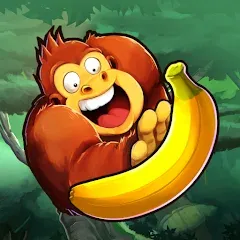Скачать взломанную Banana Kong (Банана Конг)  [МОД Menu] - последняя версия apk на Андроид