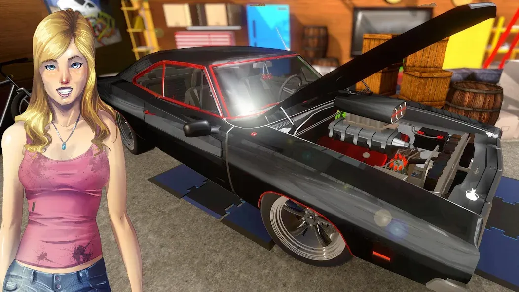 Fix My Car: Muscle Restoration  [МОД Меню] Screenshot 1