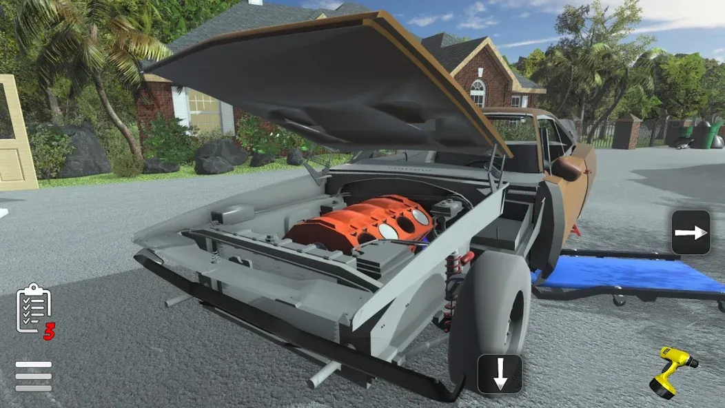 Fix My Car: Muscle Restoration  [МОД Меню] Screenshot 2