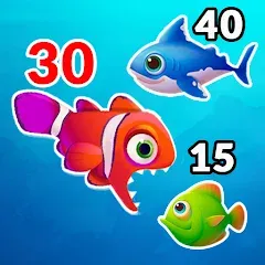 Скачать взлом Big Eat Fish Games Shark Games  [МОД Много монет] - последняя версия apk на Андроид