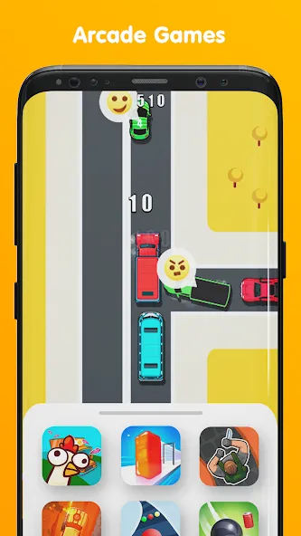 Mini Arcade - Two player games  [МОД Меню] Screenshot 5