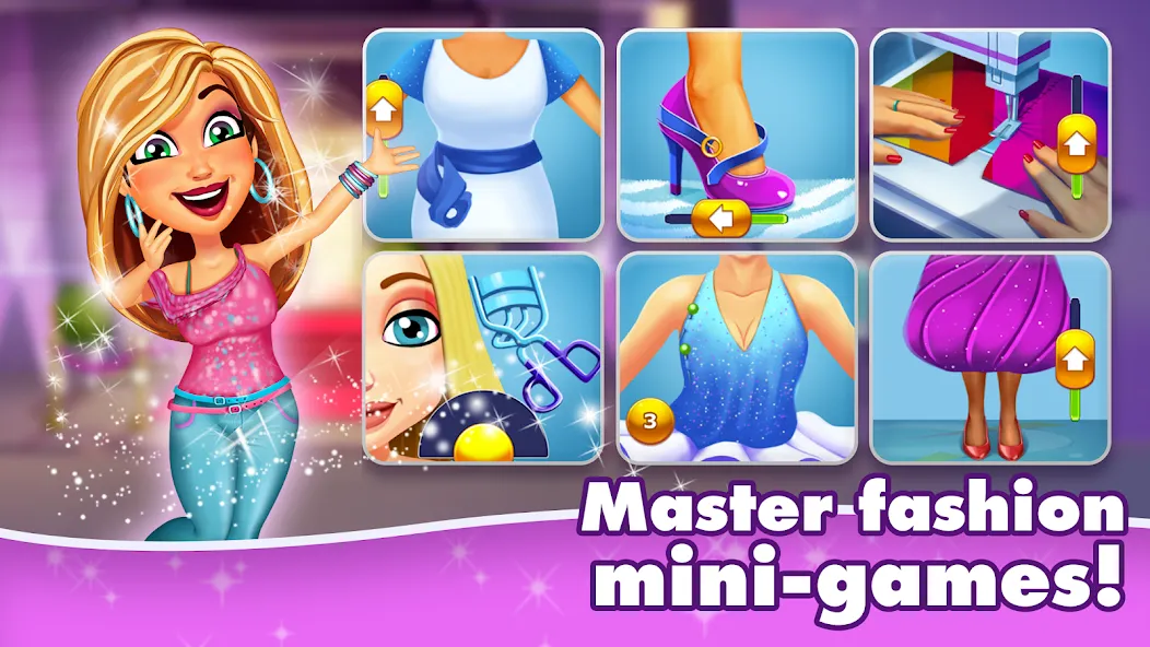 Fabulous 5: Fashion & Dress-up (Фэбюлс)  [МОД Много монет] Screenshot 1