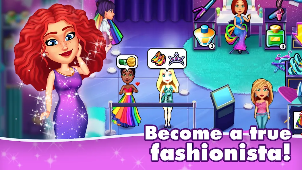 Fabulous 5: Fashion & Dress-up (Фэбюлс)  [МОД Много монет] Screenshot 3